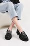 Black Women's Loafer Shoes 01Ayy307980A100 - 3