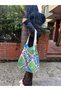 Gift Delisi Valentine's Day Mother's Day Handmade Fabric Strap Women's Shoulder Bag - 4