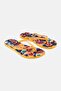 Women Frida Kahlo Slip On Slippers, Orange Combo