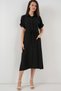 Short Sleeve Dress 2214 - Black - 2