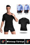 Special Production Gynecomastia Upright Posture Enhancer Belly Firming Elastic Men's Undershirt Corset - 3