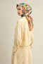 Armi̇ne Twill Silk Scarf 2025 Summer Season 9329D01-84 - 2