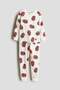Printed cotton jersey pyjamas