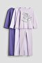 3-pack cotton pyjamas