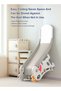 Children's Freestanding Slide Indoor Household Small Kids Slide for Toddlers Folding Indoor White - 4