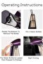 Steam Iron 1640W Handheld Steamer Garment Steamer for Clothes Portable Iron Steam with Strong Penetrating 260ml - 7
