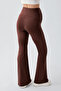 Thermal Raised Warm Stretchy Waist Adjustable Winter Spanish Leg Maternity Leggings T18 - 3