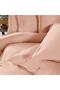 Monochrome Rose 100% Cotton Satin "300 Tc" Duvet Cover Set - 3