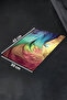 Colorful Abstract Pattern Glass Cutting Board, Heat-Resistant, Scratch-Free, Shatter-Proof, Presentation and Cutting Board - 2