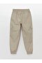 Lcw Kids Bej Elastic Waist Boys Cargo Jogger Pants - 2