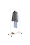 Epoxy Coated Adjustable Rolling Garment Rack - 2