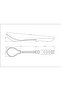 Since 1911, Made In Brazil - Utilita Gray Nylon Serving Spoon With Stainless Steel Shank - 3