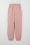 Girl's Sweatpants with Crest Detail on Waist and Pearls for Ages 9-14, Dried Rose - 2
