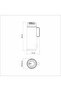 Since 1911, Made In Brazil - Exata Red Beverage Dispenser With 1l Glass Liner And Plastic Lid - 7