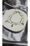Anklet with Evil Eye Bead Detail