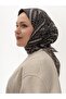 وشاح نسائي من القطن بنقشة ملونة ناعمة