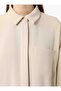 Tunic with Cuff Binding Detail - Stone Color - Refka - 6