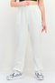 Women Sportswear Fit Brand Logo Outdoor Sweatpants, White