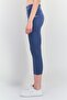 Women Tight Fit Training Leggings, Slate Blue - 2