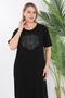 Summer Crinkle Dress with Stone Embroidery Detail on the Front - 4