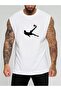 Footballer Printed Sleeveless Tee