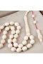 Imame /Hitame Beyzi Cut 10.5X13Mm Rosary with Ivory Pen Workmanship (51Gr) - 3