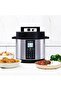 Nutrck Smart Pot NC-SP150 4Ltr Smart Pot Electric Pressure Cooke Silver/ Black - 2