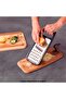 Since 1911, Made In Brazil - Utilita Stainless Steel Grater With Abs Handle And Black Rubber Holder - 3