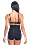 Women's Black Underwire High Waist Slip Corset - 3