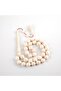 Imame /Hitame Beyzi Cut 10.5X13Mm Rosary with Ivory Pen Workmanship (51Gr)
