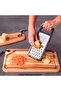 Since 1911, Made In Brazil - Utilita Stainless Steel Grater With Abs Handle And Black Rubber Holder - 6