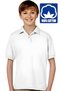 Boy's 3-Pack 100% Cotton Polo Collar T-Shirt Daily and School Uniform School T-Shirt - 8