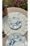 2-Piece Ruffled Linen Placemat - 5
