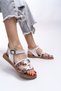 Brunziar Women's Sandals 0012197 White - 4