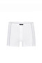 Men's Licensed Basic Regular Fit Stretchy Cotton Buttoned 2-Piece White Boxers