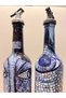 Anatolian Mosaic Art Motif Abstract Design Oil Pot Set-Vinegar Sauce Bowl Set- Home and Kitchen - 6