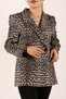 Leopard Pattern Pocket Cover Jacket - 2