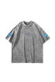 Washable White Together Back Printed Oversize Unisex T-shirt - 2