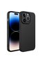 Launch Silicone Soft Cover with Velvet Inside Case Compatible for Apple iPhone 14 Pro Mobile Phone