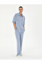 Blue Loose Fit Sweatpants 50284727-Vr249 - 3