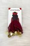 Burgundy Gold Chiffon Card Gift Halay Handkerchief 10 Pcs, Bride Groom Wedding Henna Circumcision Engagement Bride - 3