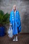 Women's Blue Windbreaker 14241 - 2