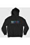 Unisex Black Anime One Piece Hooded Sweatshirt 135140Tt