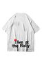 Unisex Live At The Rally Cpfm White Tshirt - 2