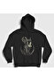 Unisex Black Faith Opeth Hooded Sweatshirt 100683Tt