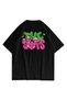 Unisex The Scotts Black Tshirt - 5