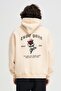 Unisex True Pain Sweatshirt Hoodie Stone - 6