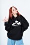 Unisex 4tune Sweatshirt Hoodie Black - 4