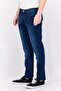 بنطلون جينز رجالي قابل للتمدد بقصّة Slim Fit، أزرق - 2