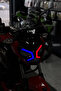 Blue Red Headlight Film Sticker Label for Tvs Raider Daytime Led